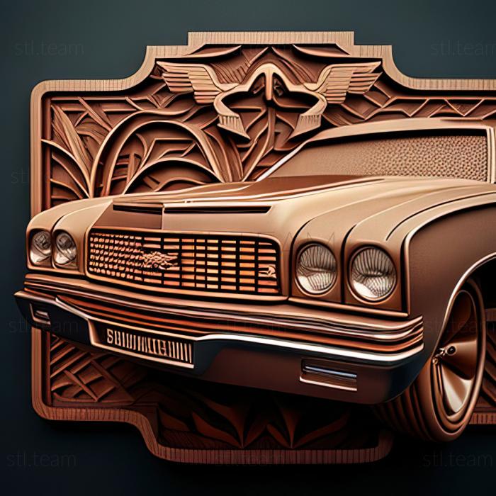3D модель Chevrolet Monte Carlo (STL)